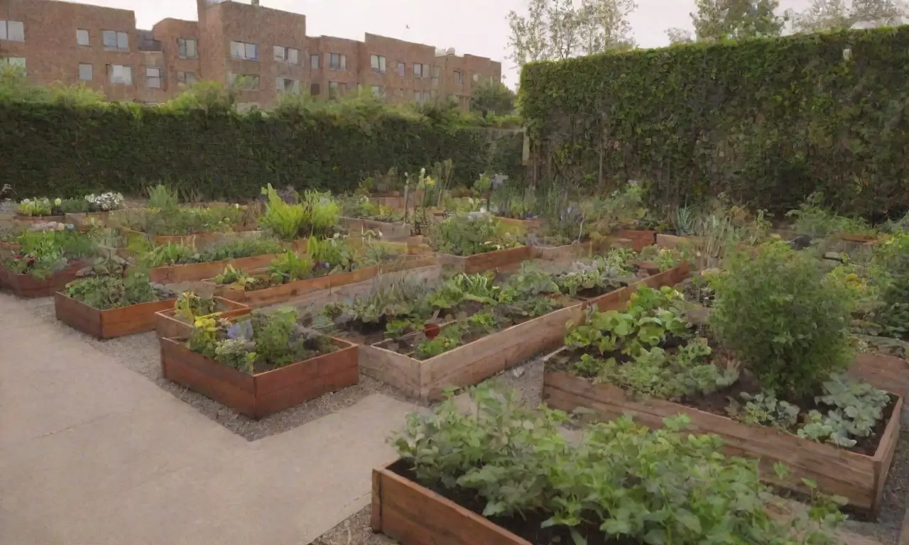 Los jardines urbanos promueven la sostenibilidad y el bienestar a través de diversas prácticas y estilos