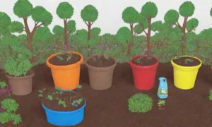 Plantas coloridas