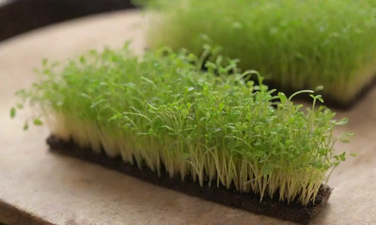 Semillas de microgreens, herramientas esenciales y cultivo fácil en espacios pequeños