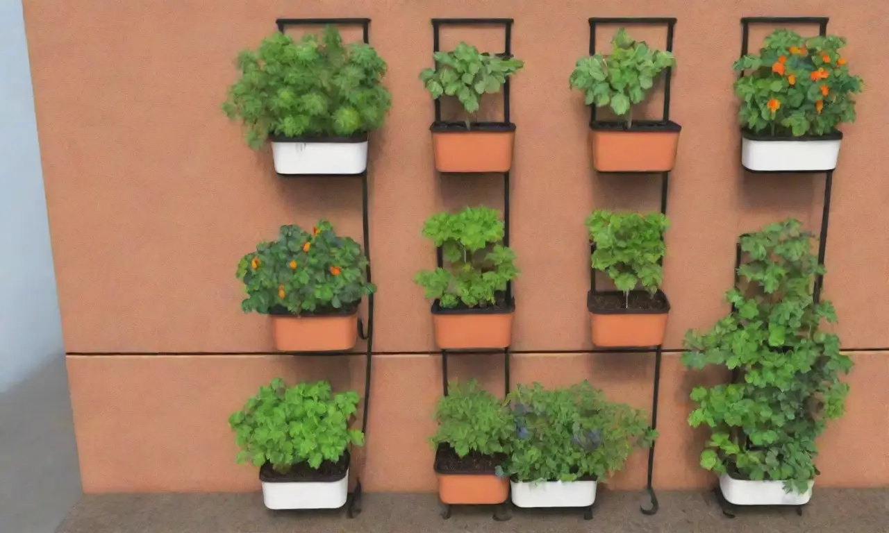 Sistemas de jardinería vertical para cultivar hortalizas en espacios reducidos
