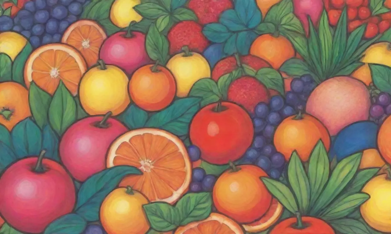 Colores vibrantes y luminosos