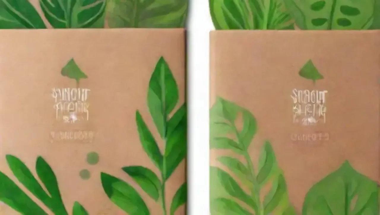 Diseño sostenible y vibrante con elementos naturales y eco-amigables