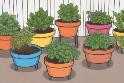 Jardinería en contenedores: cultivo constante