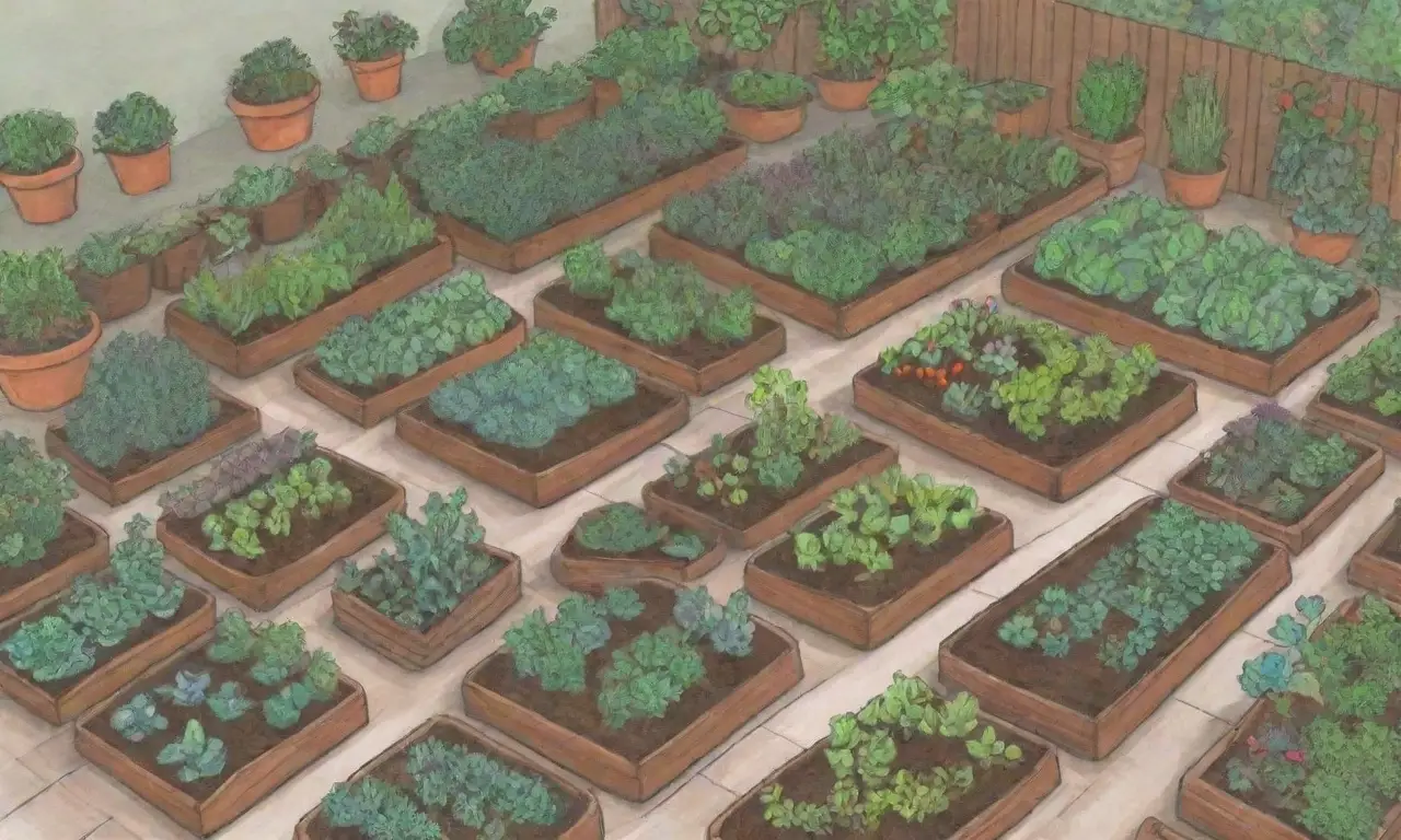 Creación de un jardín sostenible y autosuficiente