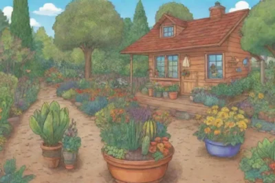 Ilustraciones coloridas y consejos prácticos sobre preservación de semillas y especies de plantas