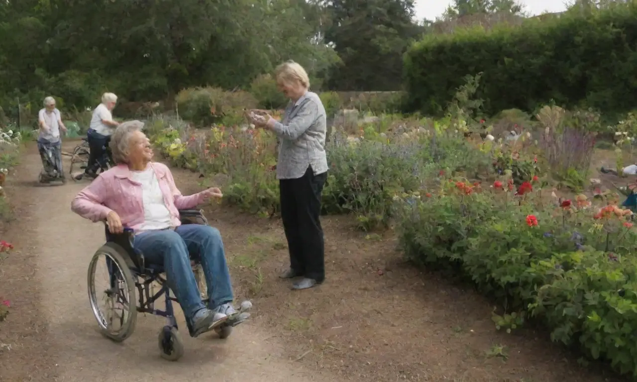 Jardines accesibles y vibrantes