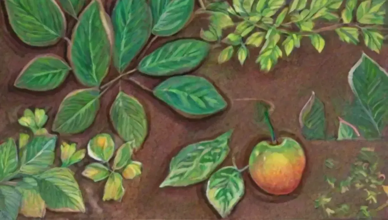 La esencia de la naturaleza se manifiesta en hojas verdes, flores delicadas y la armonía de la vida