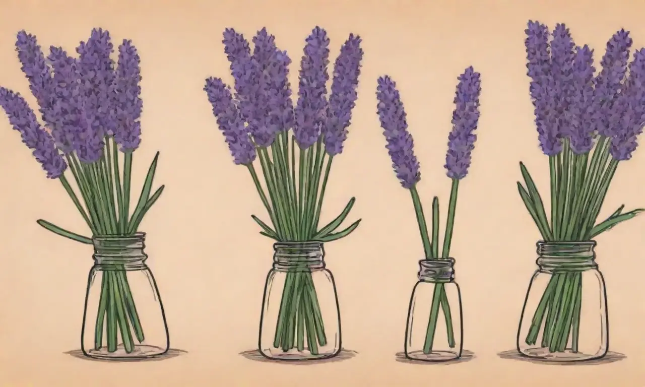 Cosecha lavanda en la mañana