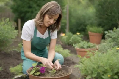 La terapia de jardinería mejora la salud