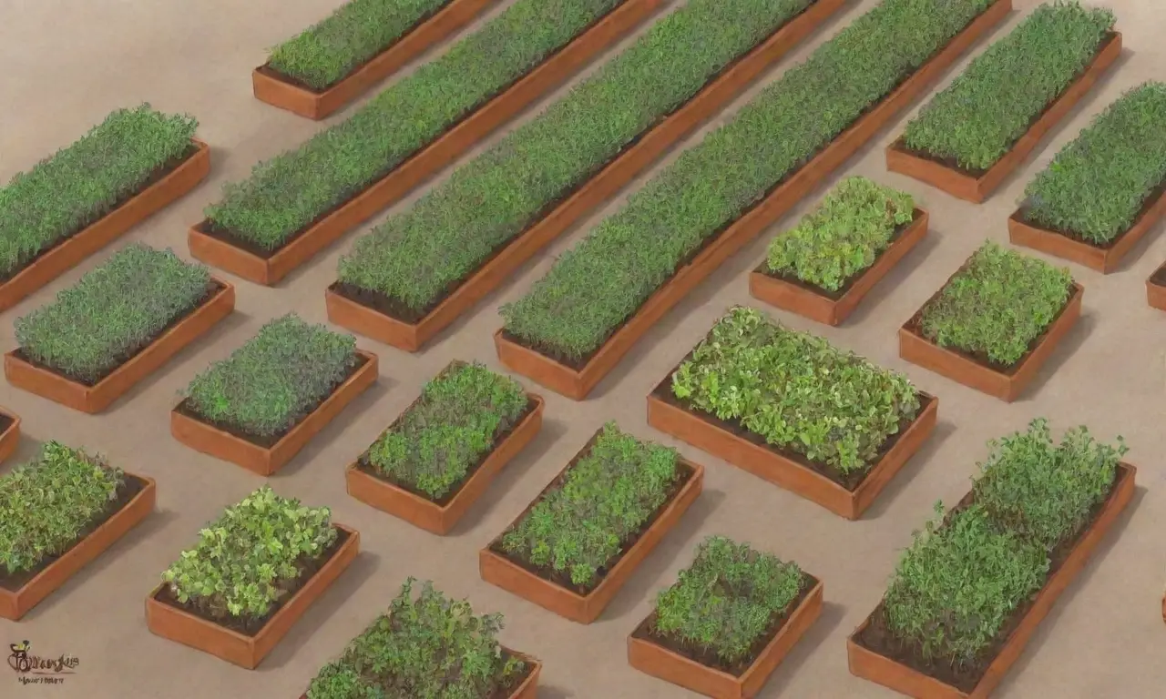Cultivo de microgreens con riego eficiente y técnicas de hidroponía