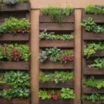 Guía paso a paso para un jardín vertical con palets de madera y plantas vibrantes