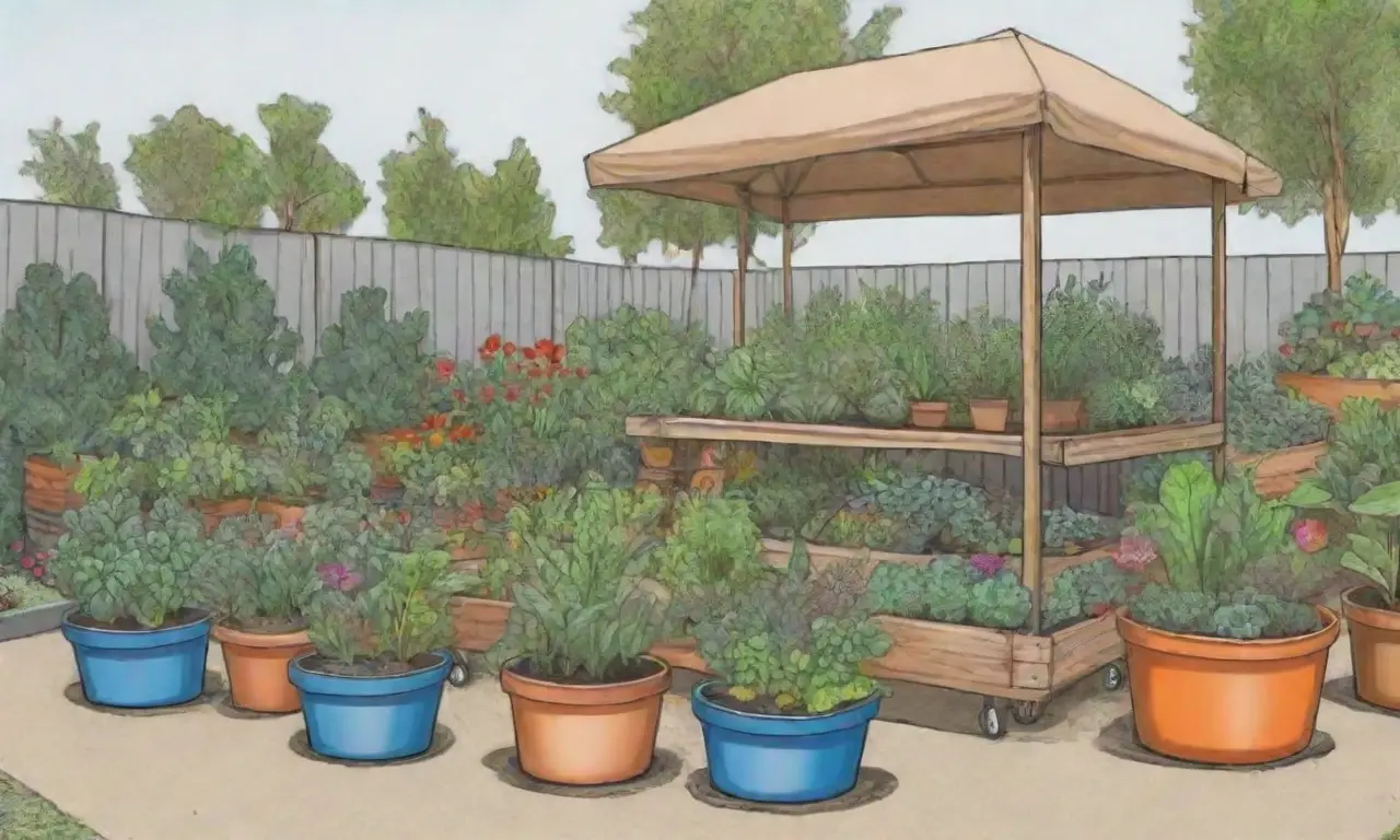 Los jardines móviles son versátiles