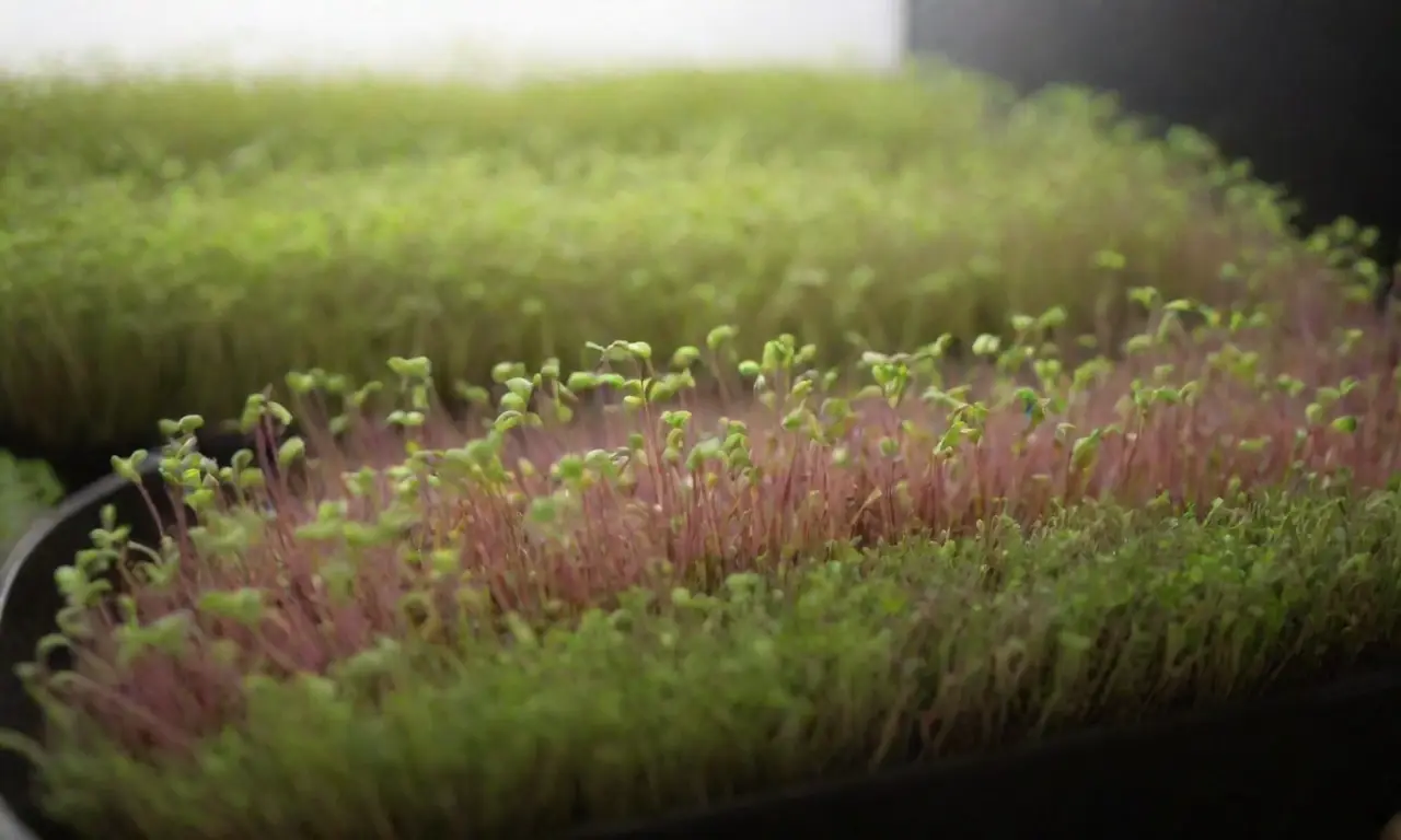 Errores comunes en microgreens: mala iluminación