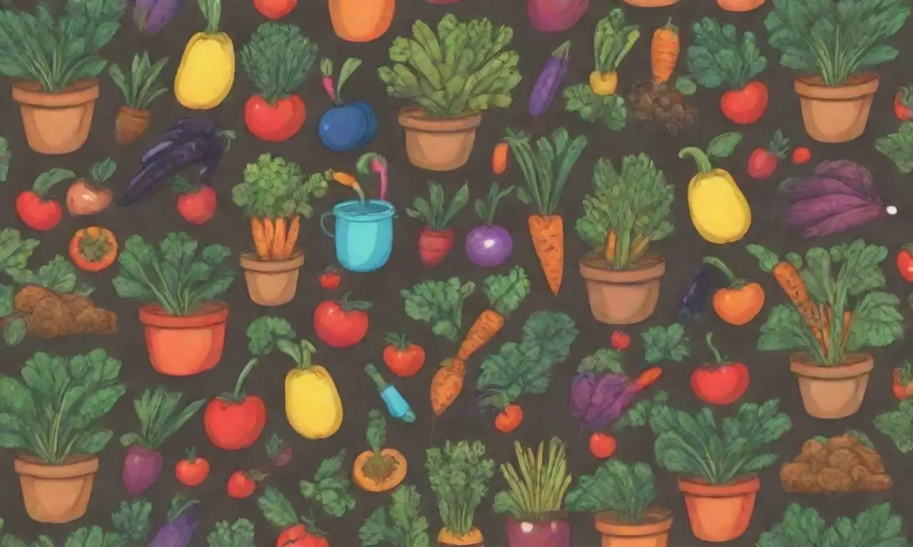 Jardinería: vegetales, flores, frutos y cosechas saludables
