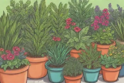 Las hierbas florecen en climas cálidos y soleados