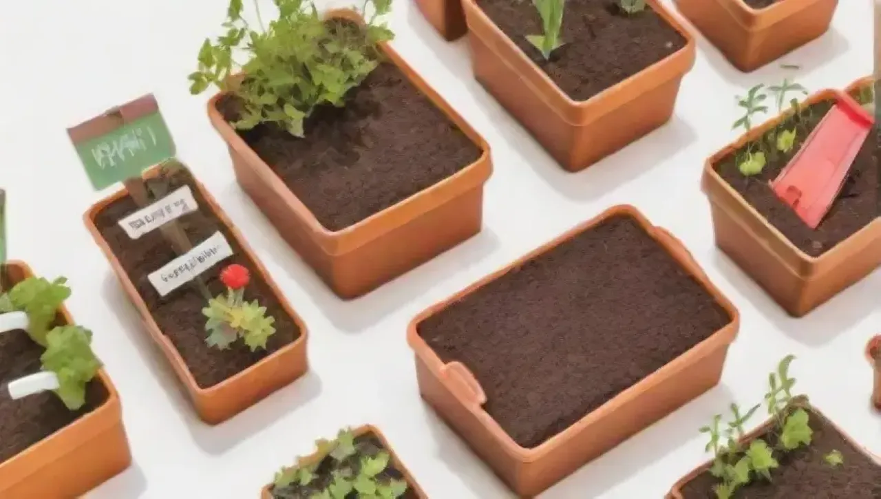 Un calendario vibrante y colorido que refleja la belleza y preparación del jardín