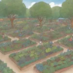 Jardines comunitarios vibrantes promueven unidad