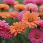 Flores coloridas representan alegría