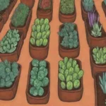 Cultivos vibrantes en un espacio eficiente