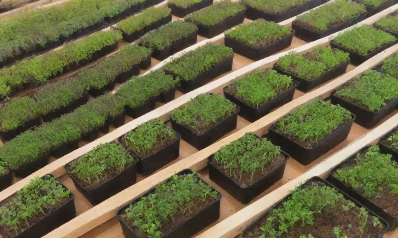 Microgreens coloridos