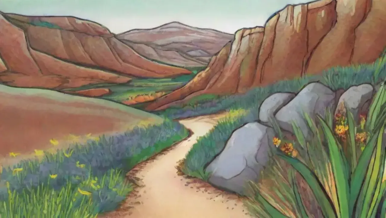 Paisajes diversos y vibrantes con colinas verdes, valles profundos y ecosistemas ricos