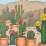 Plantas desérticas y su cuidado en jardines