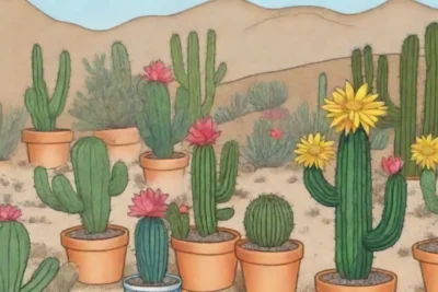Plantas desérticas y su cuidado en jardines