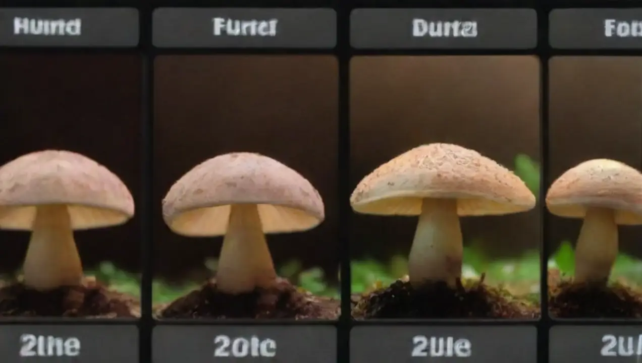 Fases del cultivo de hongos y sus temperaturas ideales de Calendario de temperatura para el cultivo de hongos eficientes