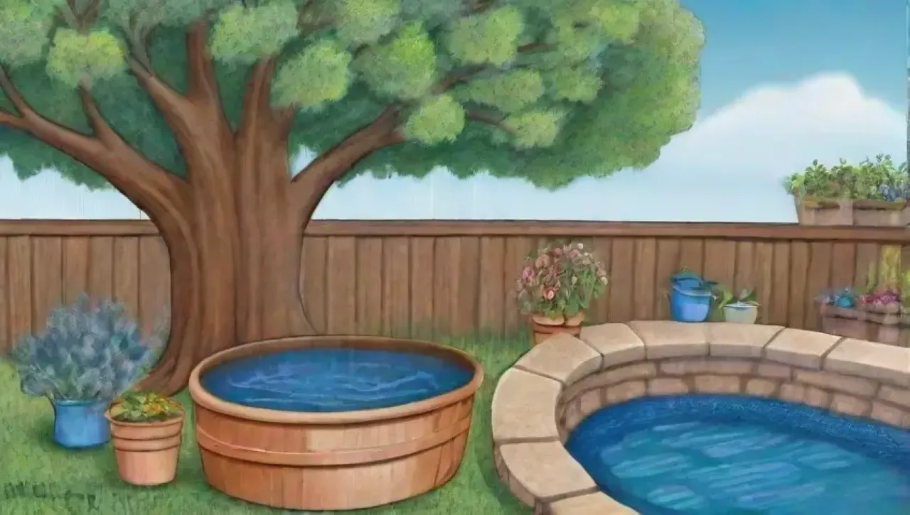 Un paisaje vibrante y comunitario lleno de naturaleza, aprendizaje y agua
