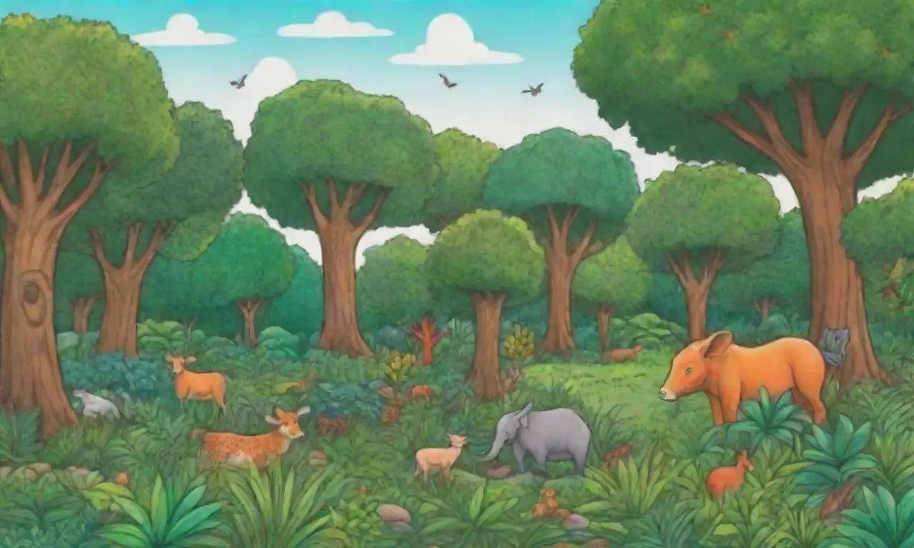 Naturaleza vibrante que promueve la sostenibilidad y la biodiversidad
