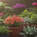 Ilustraciones coloridas y consejos de jardinería