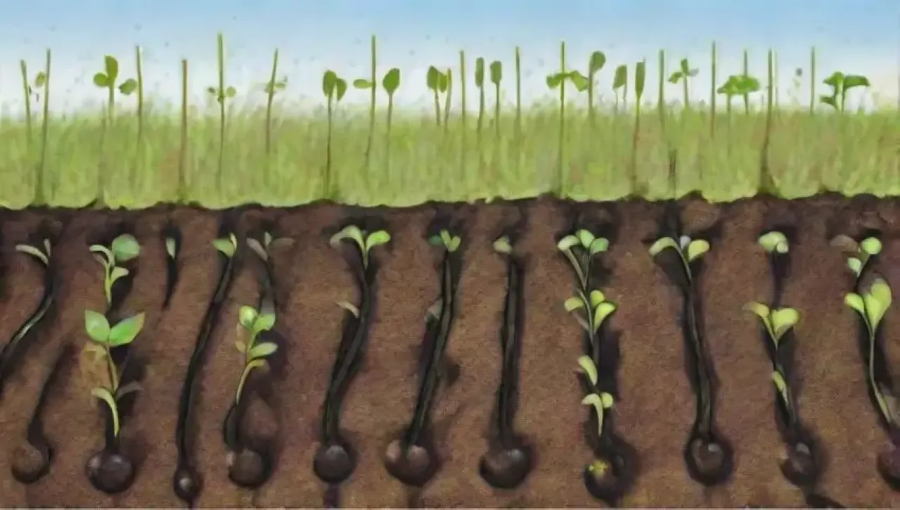 Un jardín vibrante y saludable promete una cosecha abundante