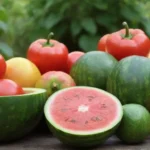 Colores vibrantes y abundancia de frutas y verduras veraniegas