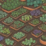 Semillas orgánicas y diseño natural para un jardín sostenible y colorido