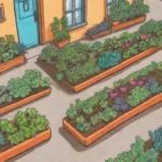 Guía para la jardinería urbana con verduras vibrantes y prácticas sostenibles