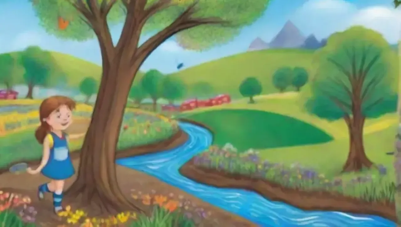 Naturaleza vibrante y sostenible con comunidades activas y esperanza por el futuro