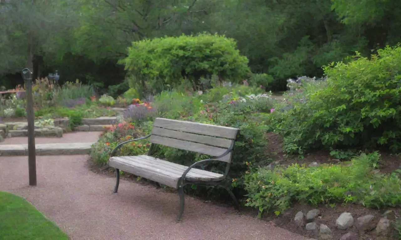 Jardines terapéuticos con plantas