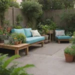 Jardines portátiles y sostenibles con plantas vibrantes y diseño ahorrador de espacio