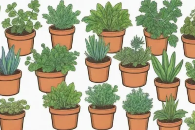 Jardín de hierbas educativo para principiantes con herramientas de aprendizaje práctico