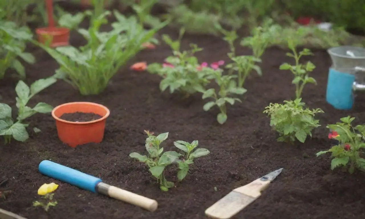 Actividades de jardinería divertida con niños