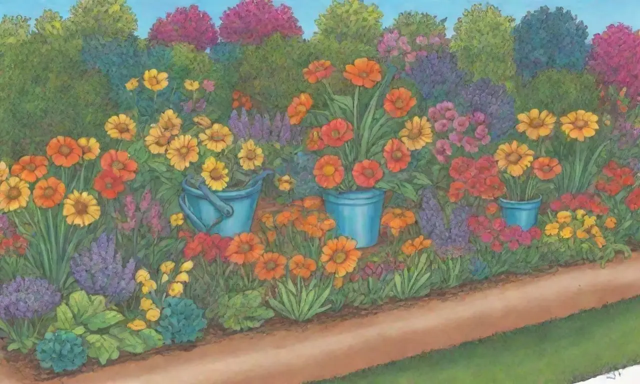 Guía paso a paso para un jardín de flores vibrantes y saludables