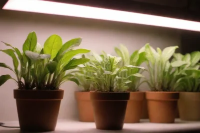 Consejos para el jardín interior: usar luces de crecimiento con la intensidad y distancia adecuadas