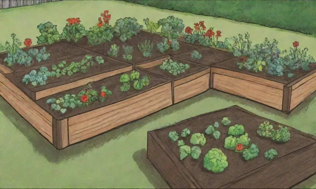 Construye una cama de jardín elevada para un mejor drenaje