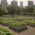 Jardines urbanos fomentan la sostenibilidad