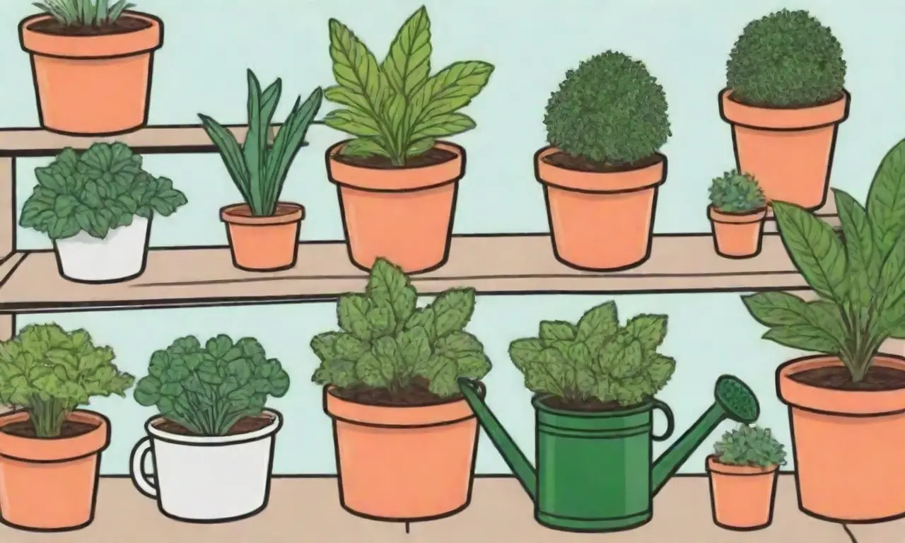 Consejos para un jardín en el balcón con plantas verdes y saludables