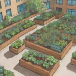 Permacultura urbana y prácticas sostenibles en jardines comunitarios