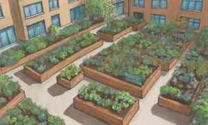 Permacultura urbana y prácticas sostenibles en jardines comunitarios