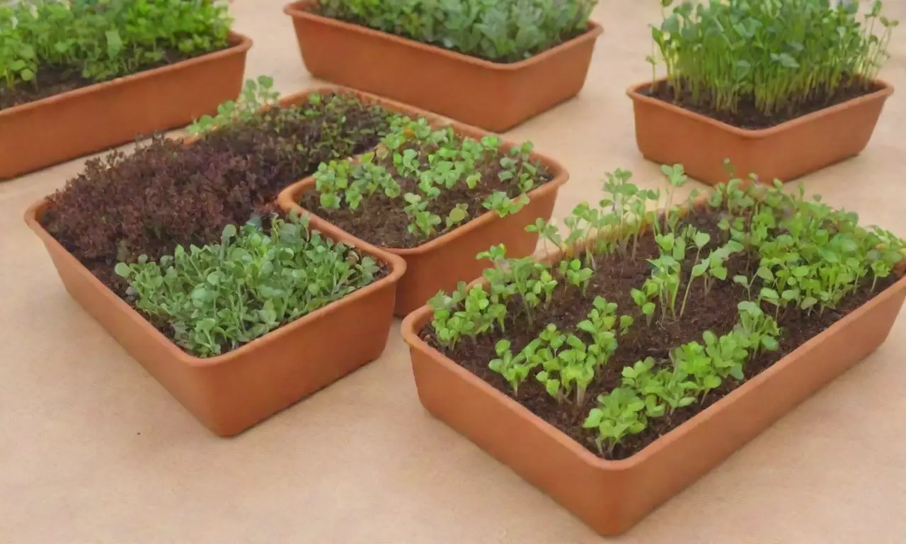 Los microgreens son fáciles de cultivar, requieren poco espacio, tienen gran valor nutricional, se cosechan rápido y ofrecen variedad de sabores sostenibles