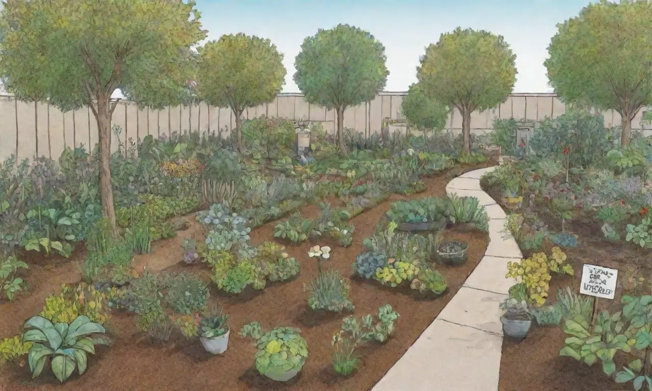 Jardines urbanos sostenibles que fomentan la biodiversidad y la educación ambiental