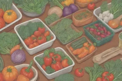 Verduras coloridas